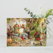 De keuken van de kabouters - 1895 kaart (Staand voorkant)