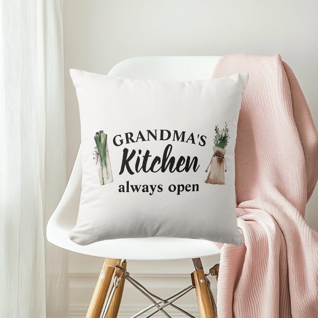 De keuken van de moderne grootmoeder is altijd ope kussen (Creator heeft geüpload)