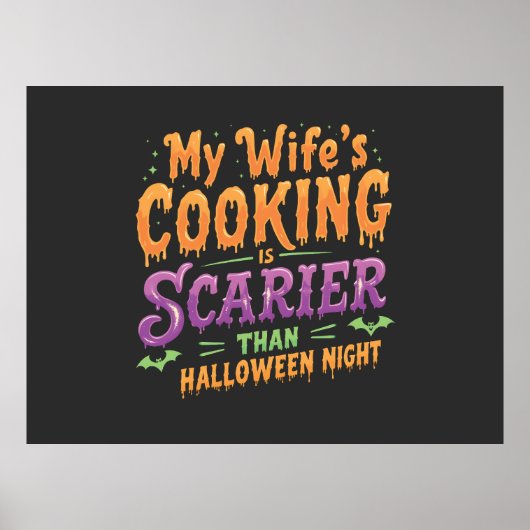 De keuken van mijn vrouw is enger dan Halloween Poster (Voorkant)