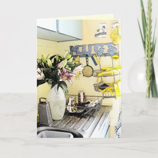 De Keuken van Patsy - de Kaart van de Brief (Voorkant)