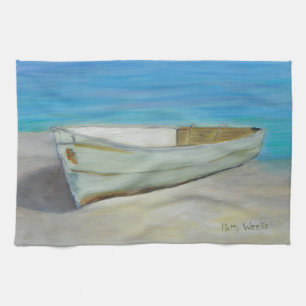 De keukenhanddoek van Boat