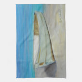 De keukenhanddoek van Boat (Verticaal)