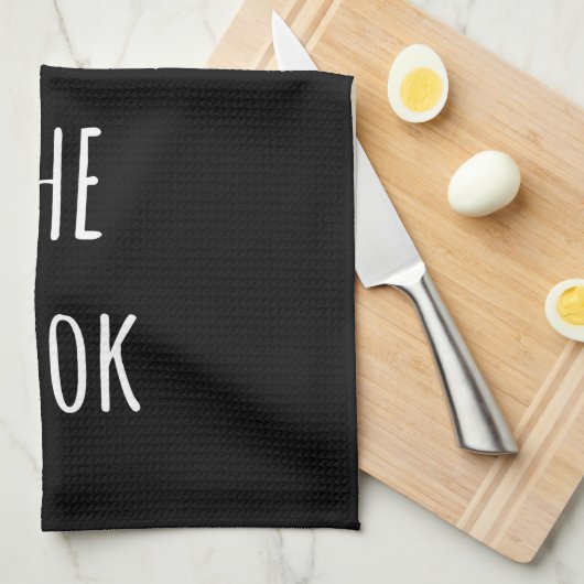 De keukenhanddoek van Cook verkuilen (Quarter Fold)