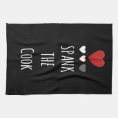 De keukenhanddoek van Cook verkuilen (Horizontaal)