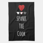 De keukenhanddoek van Cook verkuilen (Verticaal)