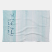 De keukenhanddoek van de buitenbanken (Horizontaal)