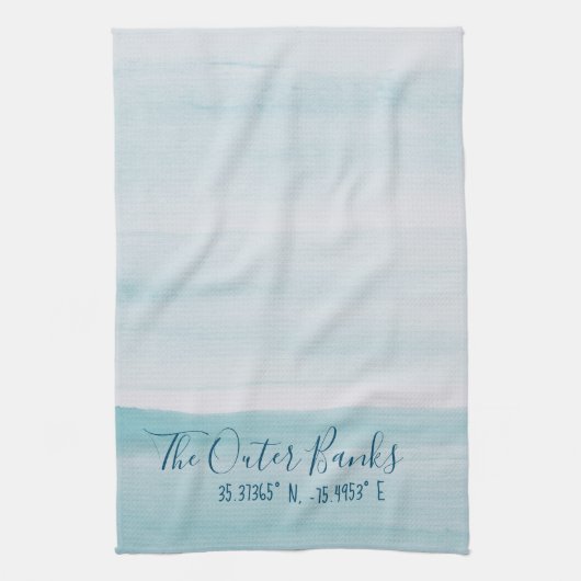 De keukenhanddoek van de buitenbanken (Verticaal)