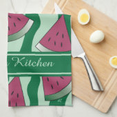 De keukenhanddoek van Watermeloenen van de zomer (Quarter Fold)