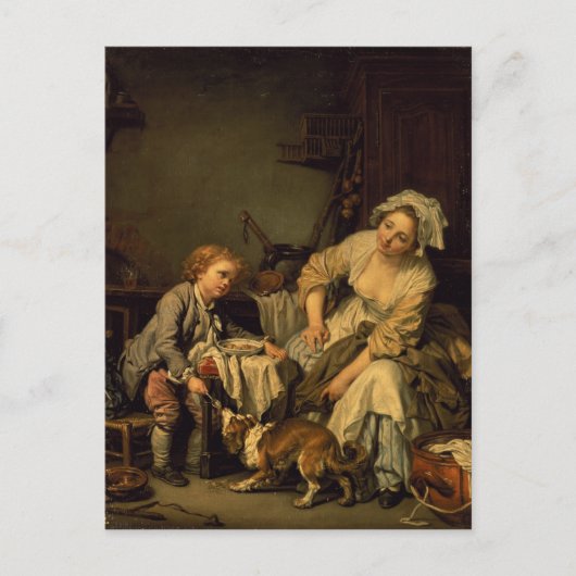 De keukenmachine briefkaart (Voorkant)