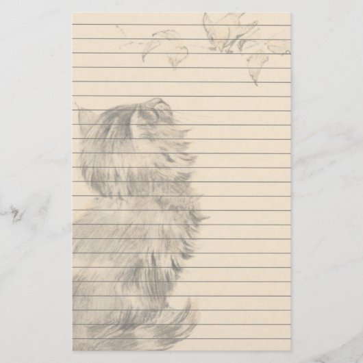 De Keuten die de vogels bekijken Briefpapier (Voorkant)