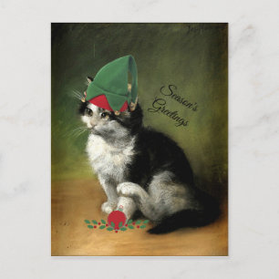 De Keuten, Oude Kerstfeestdag Postca Feestdagenkaart