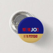 De keuze 2024: democratie of dictatuur ronde button 3,2 cm (Voorkant /achterkant)