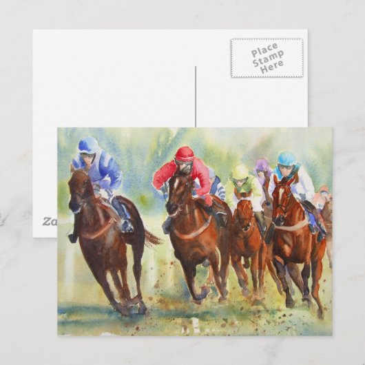 De keuze briefkaart (Voorkant / Achterkant)