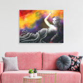 De keuze canvas afdruk (Insitu (Woonkamer))