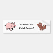 De keuze is duidelijk...... bumpersticker (Voorkant)