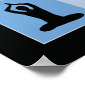 De keuze is jouw Poster uit de chiropraktijk (Hoek)