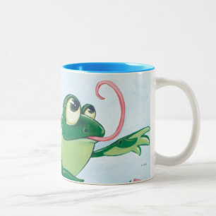 De keuze tweekleurige koffiemok