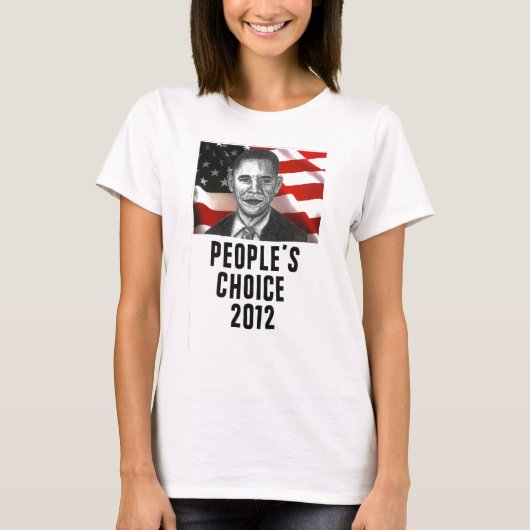 De keuze van het volk 2012 t-shirt (Voorkant)