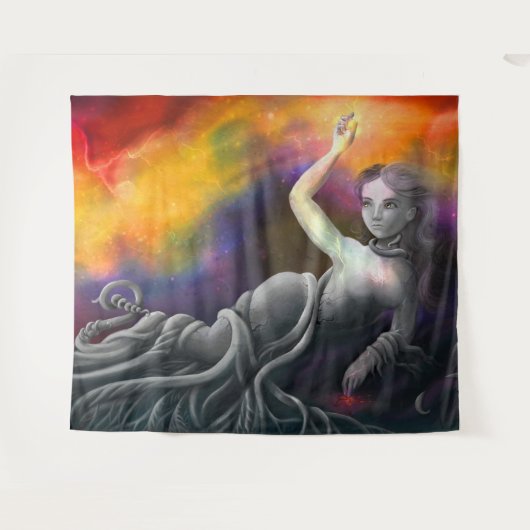 De keuze wandkleed (Voorkant (horizontaal))