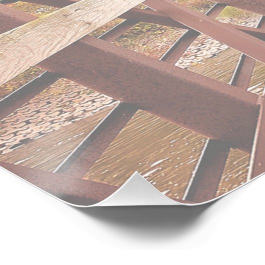 "De keuze" Weergave Weergave Positieve citatie Perfect Poster (Hoek)