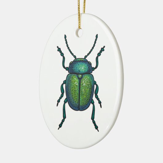 De kever keramisch ornament (Links)