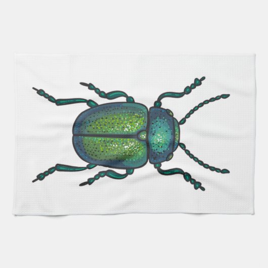 De kever theedoek (Horizontaal)