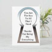 De Key Verjaardagskaart Feestdagenkaart (Staand voorkant)