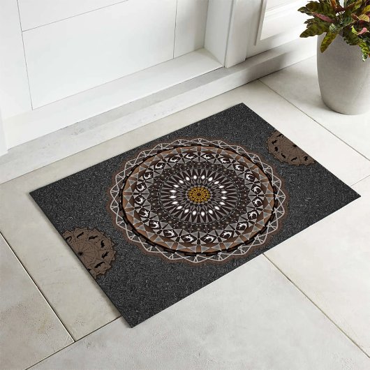 De Khaki Crocodilus Porosus Deurmat