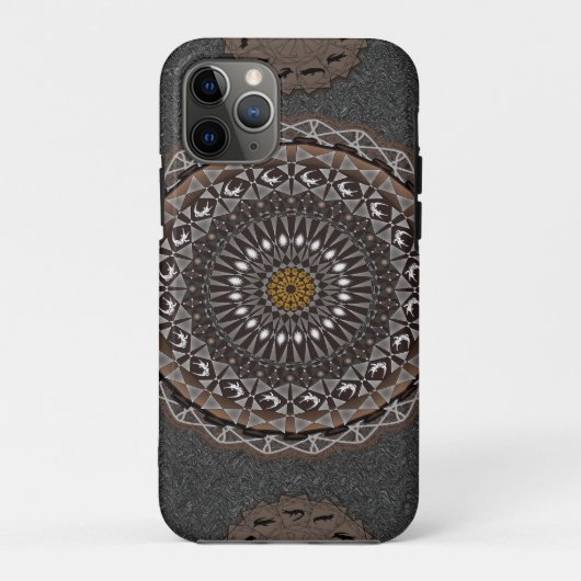 De Khaki Crocodylus Porosus Case-Mate iPhone Case (Achterkant)