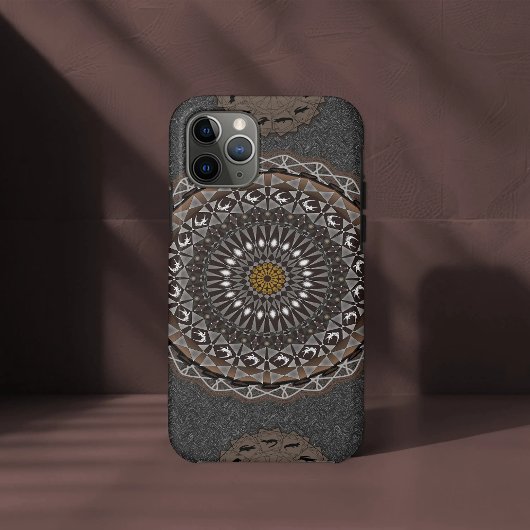 De Khaki Crocodylus Porosus Case-Mate iPhone Case