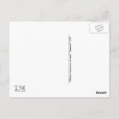 De kibboets in Israël Briefkaart (Achterkant)