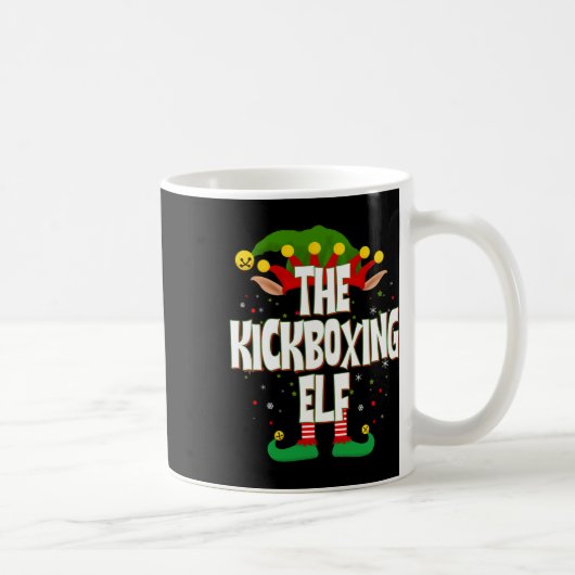 De Kickbokselfenkerst Koffiemok (Rechts)
