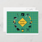 De Kiep Tijd past het Etiket aan Briefkaart (Voorkant / Achterkant)