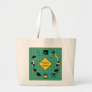 De Kiep Tijd past het Etiket aan Grote Tote Bag