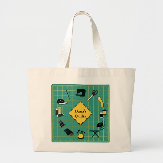 De Kiep Tijd past het Etiket aan Grote Tote Bag (Voorkant)