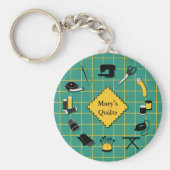 De Kiep Tijd past het Etiket aan Sleutelhanger (Voorkant)