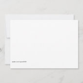 De kieuwen van de Alpen, de schilderachtig winterf Kaart (Achterkant)