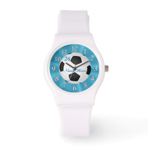 De Kijken van de Voetbal van de Turquoise met NAAM Horloge