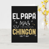 De Kijkste Spaanse Papa Cool Mexicaan Kaart (Gele Bloem)