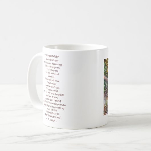 De kikker en het midden - Mok (Voorkant links)