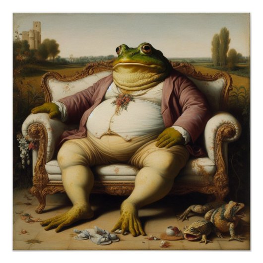 De kikker perfect poster (Voorkant)