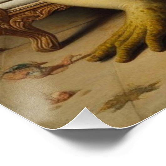 De kikker perfect poster (Hoek)