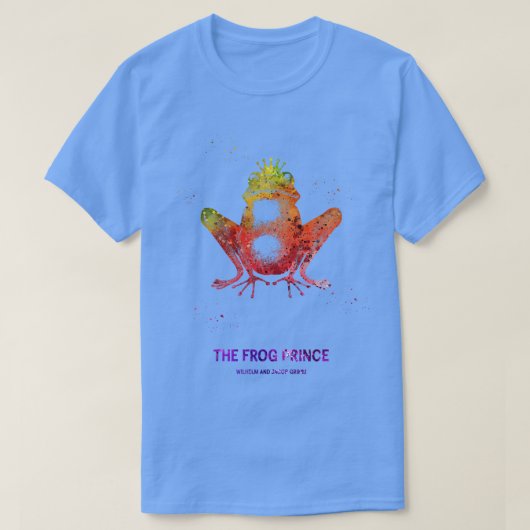 De kikker Prins 2 T-shirt (Design voorkant)