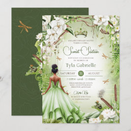 De kikker prins sprookje prinses lief zestien kaart