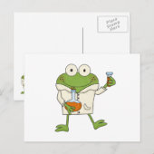 De Kikker van het laboratorium Briefkaart (Voorkant / Achterkant)
