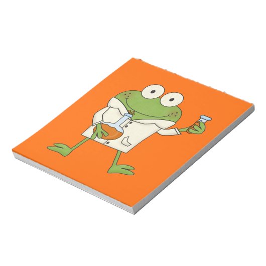 De Kikker van het laboratorium Notitieblok (Linkerzijde)
