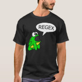 De kikker zegt "Regex" T-shirt (Voorkant)