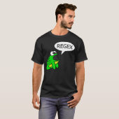 De kikker zegt "Regex" T-shirt (Voorkant volledig)