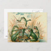 De kikkerband briefkaart (Voorkant / Achterkant)