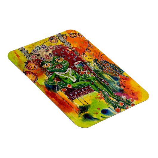 De kikkerkoningin magneet (Rechterzijde)